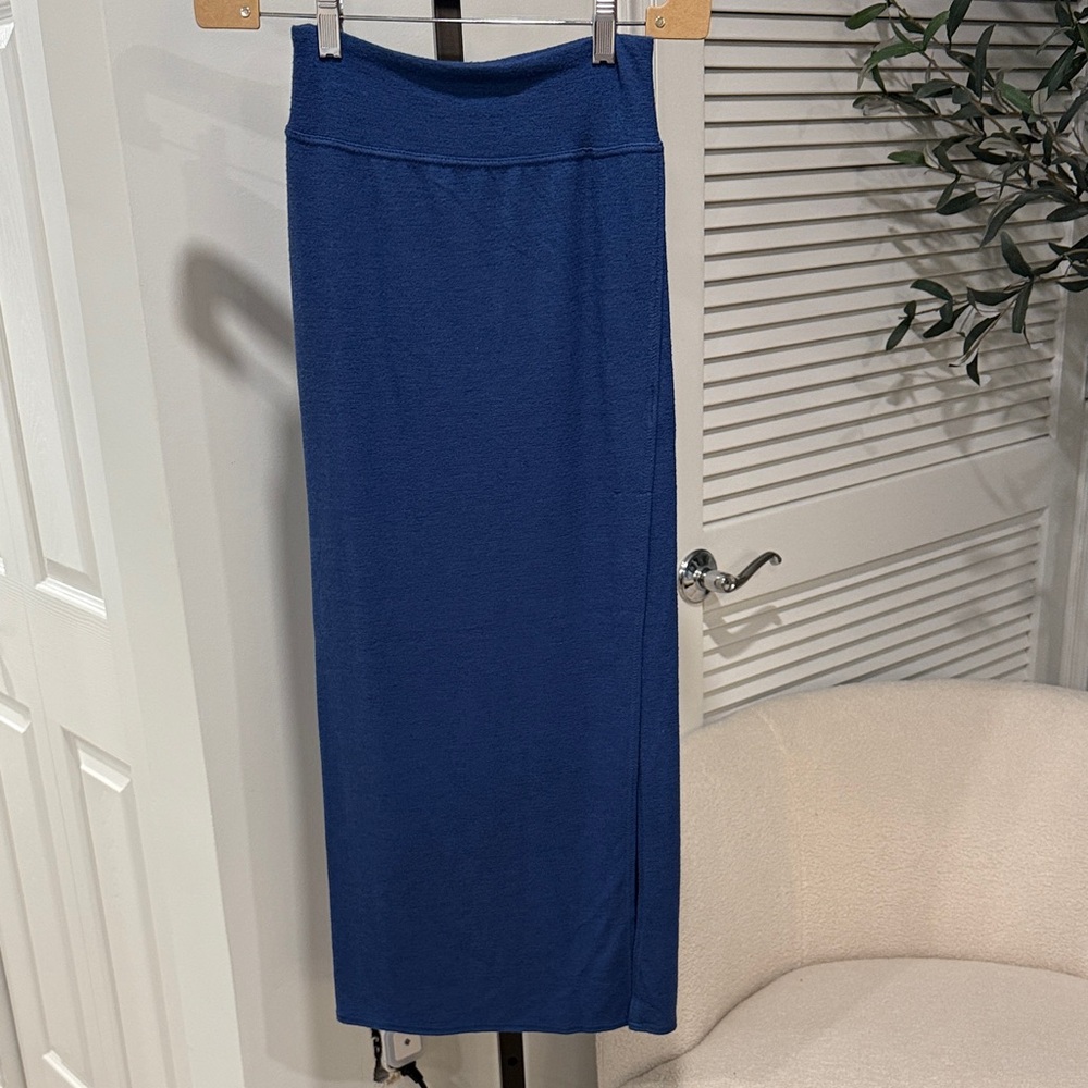 Aritzia Wilfred Indigo Shields Skirt